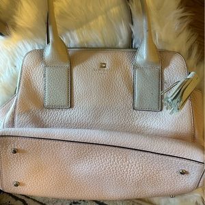 Kate spade like new, blush, pink, and bone white